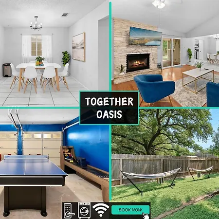 Villa Pet Friendly - Q2 & Domain - King Bed, Pool Table